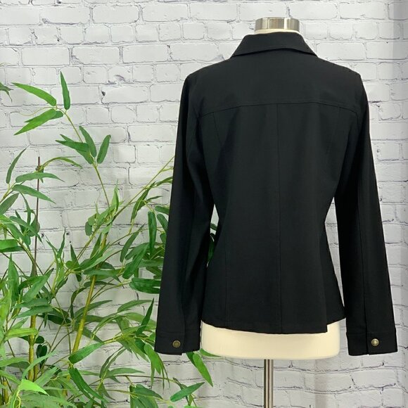 Jones New York Black Lightweight Jacket - Picture 3 of 5